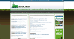 Desktop Screenshot of greentechpower.eu
