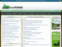 Tablet Screenshot of greentechpower.eu